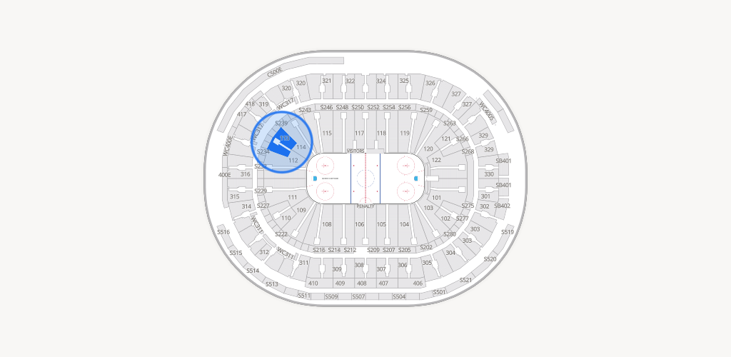 Rogers Arena Seating Chart