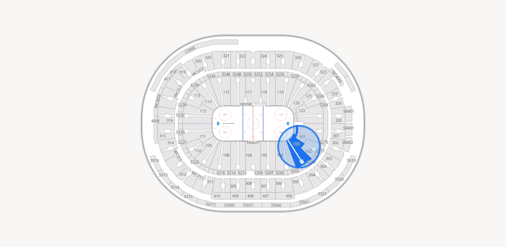 Rogers Arena Seating Chart