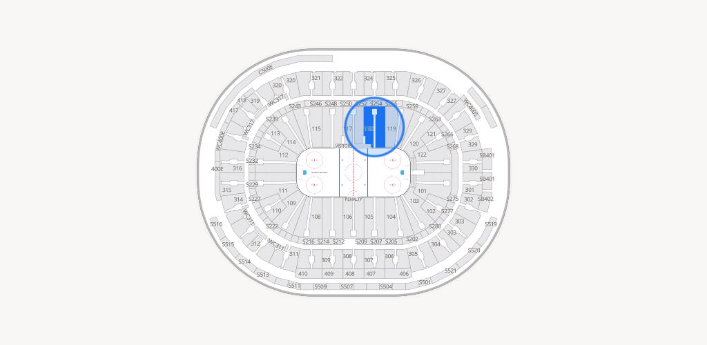 Rogers Arena Seating Chart