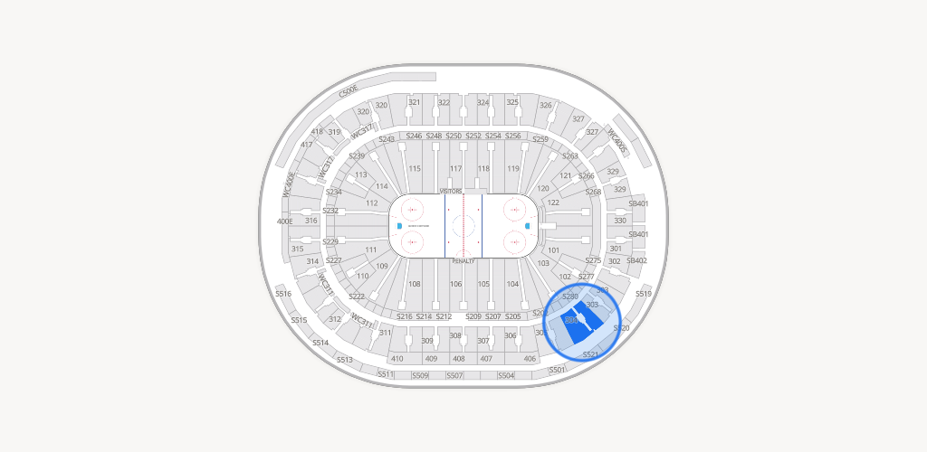 Rogers Arena Seating Chart