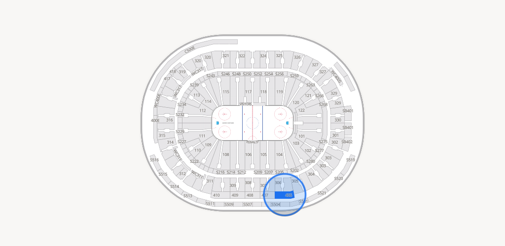 Rogers Arena Seating Chart