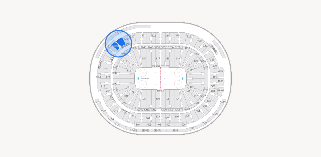 Rogers Arena Seating Chart