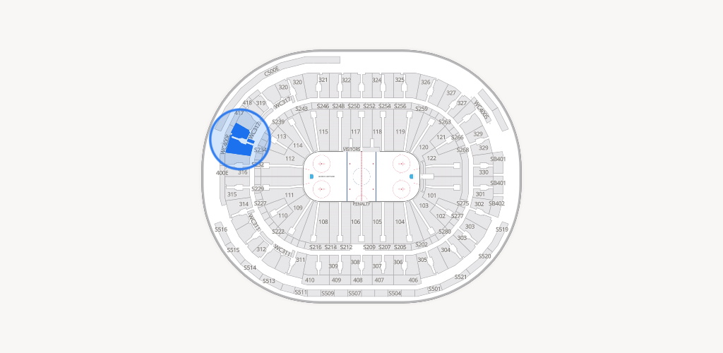 Rogers Arena Seating Chart