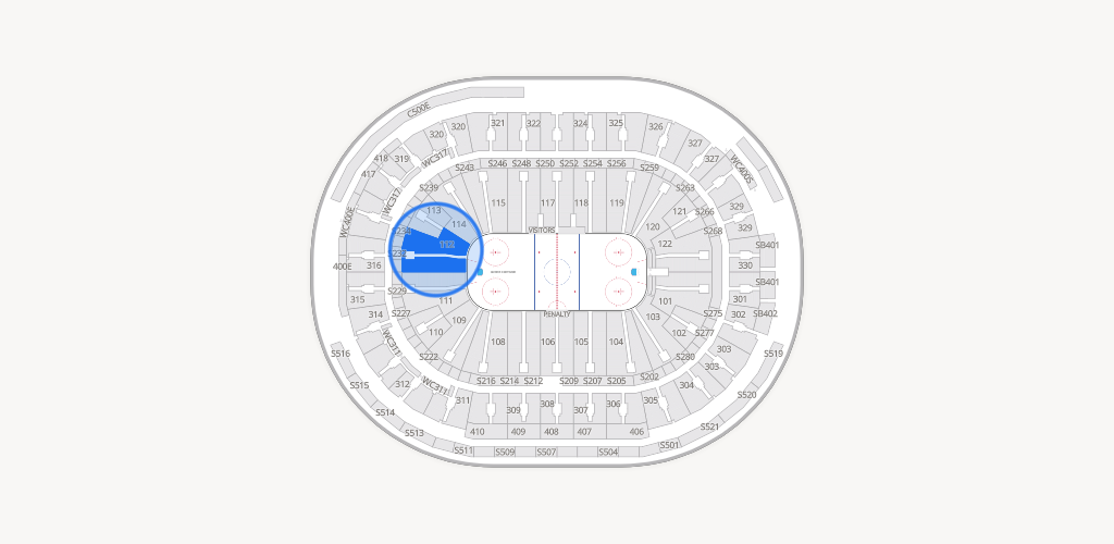 Rogers Arena Seating Chart
