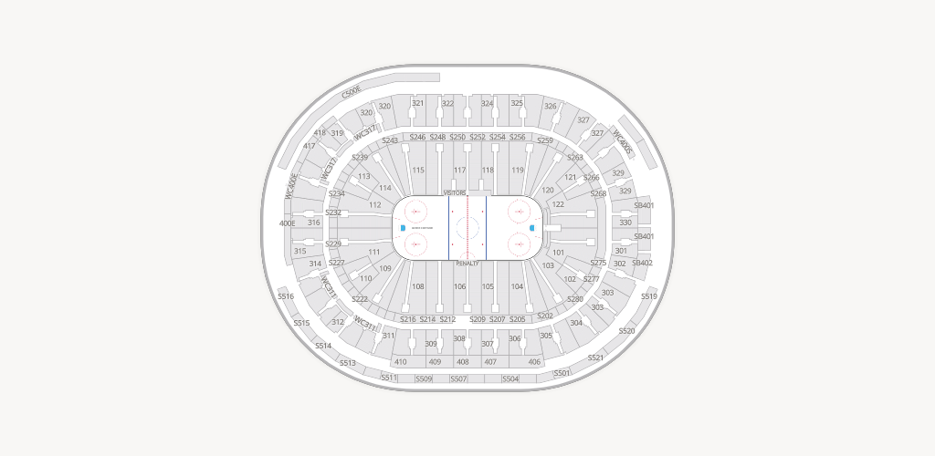 Rogers Arena Seating Chart