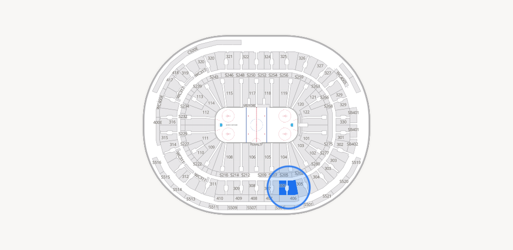 Rogers Arena Seating Chart