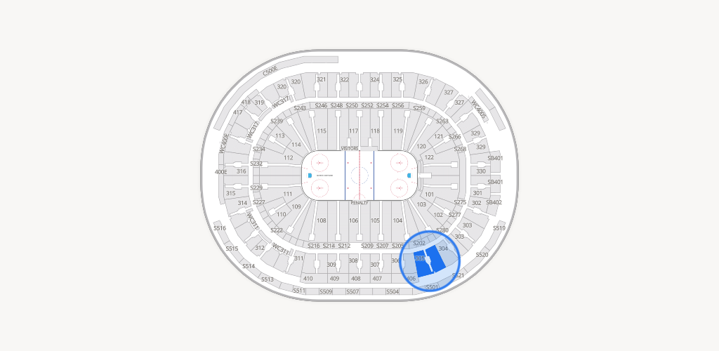 Rogers Arena Seating Chart