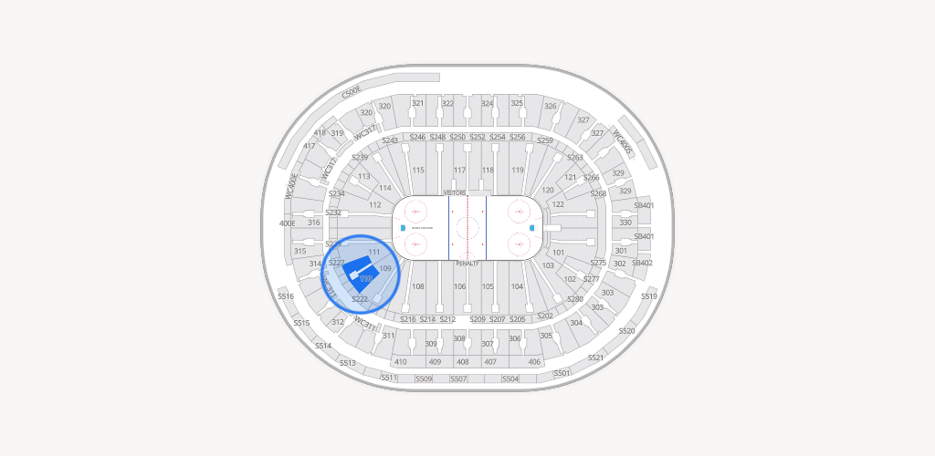 Rogers Arena Seating Chart