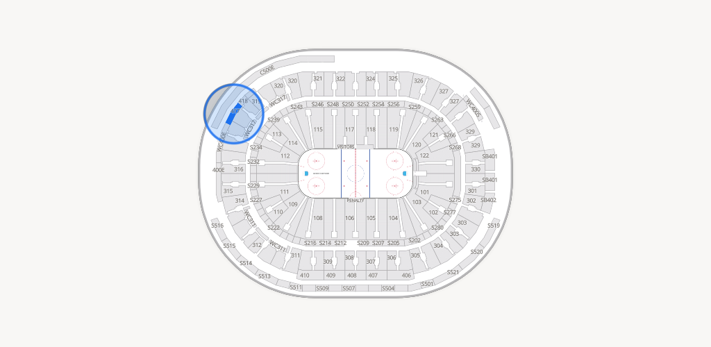 Rogers Arena Seating Chart