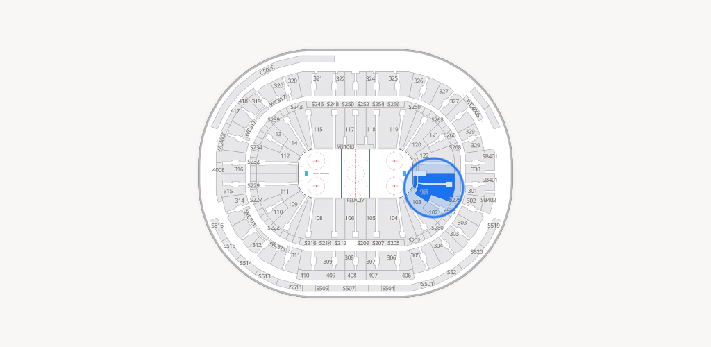 Rogers Arena Seating Chart