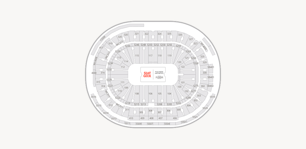 Rogers Arena Seating Chart