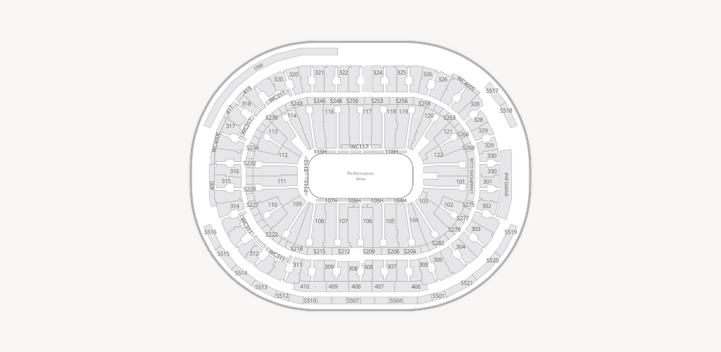 Rogers Arena Seating Chart