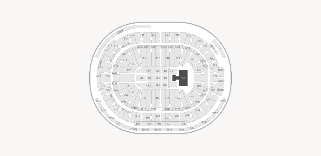 Rogers Arena Seating Chart