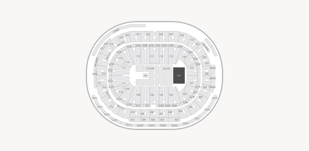 Rogers Arena Seating Chart