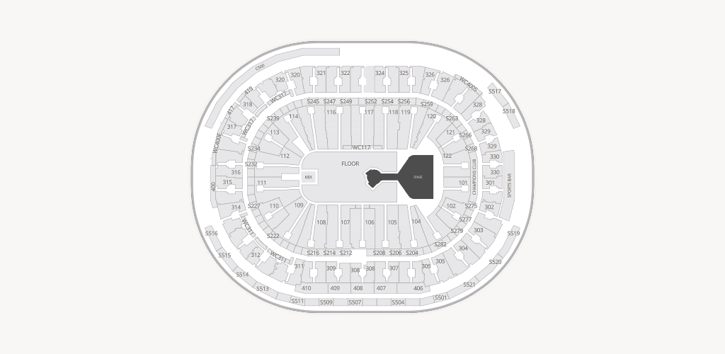 Rogers Arena Seating Chart