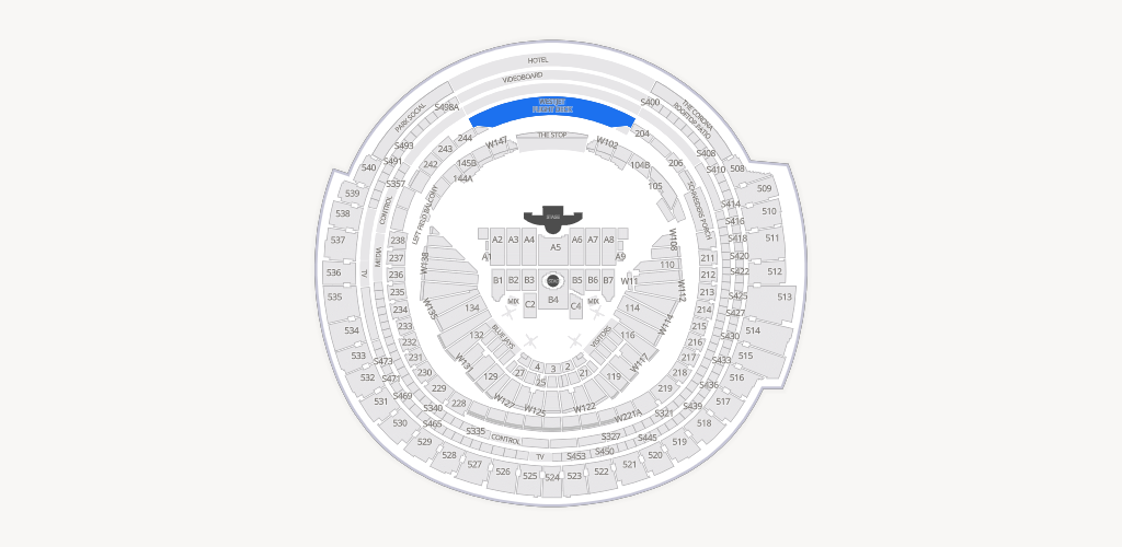 Rogers Centre Seating Chart