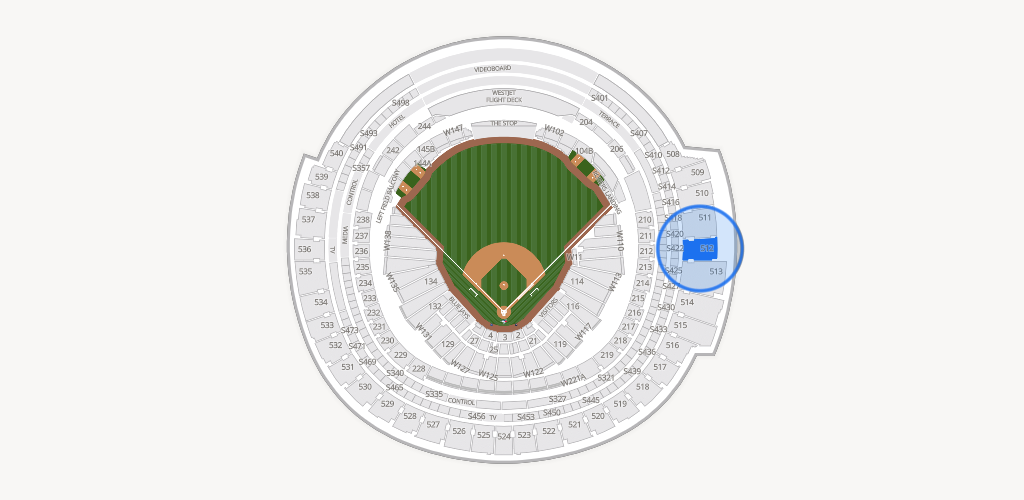 Rogers Centre Seating Chart
