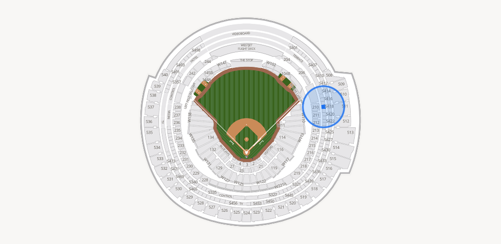 Rogers Centre Seating Chart