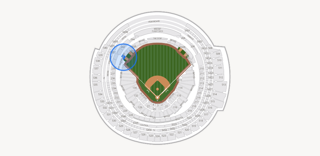 Rogers Centre Seating Chart