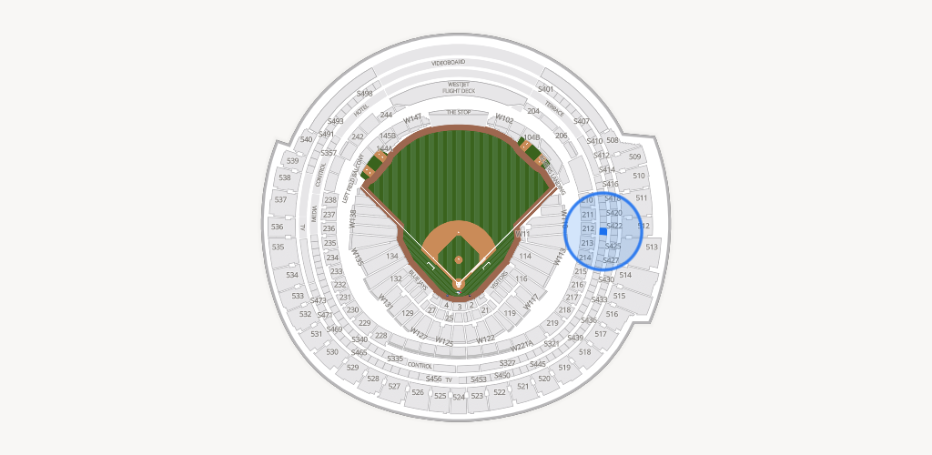 Rogers Centre Seating Chart
