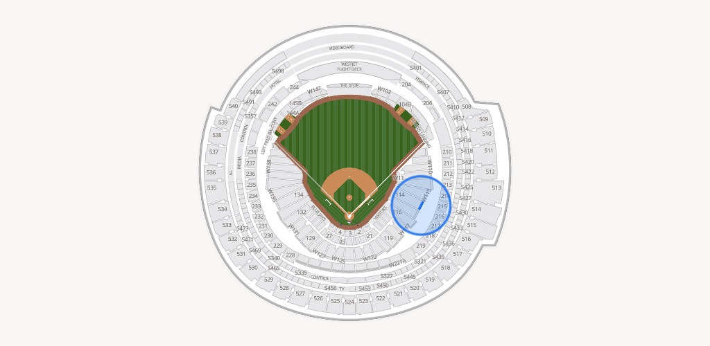 Rogers Centre Seating Chart