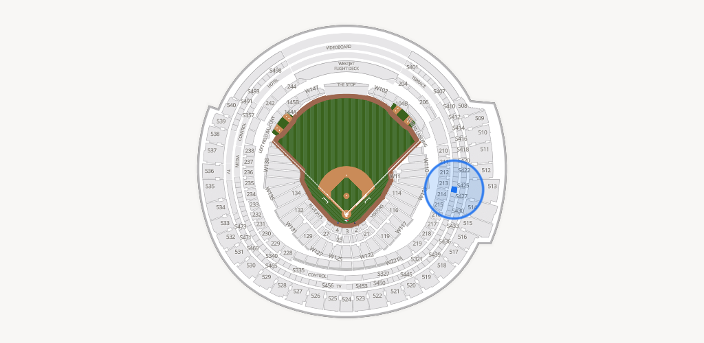 Rogers Centre Seating Chart
