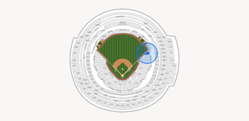 Rogers Centre Seating Chart