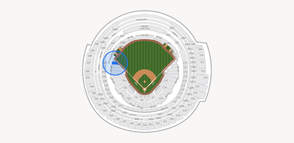 Rogers Centre Seating Chart