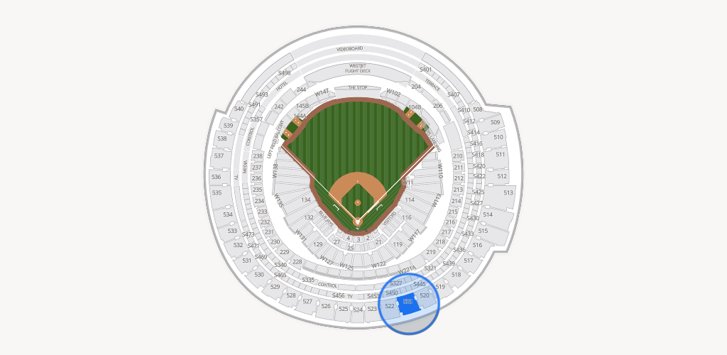 Rogers Centre Seating Chart