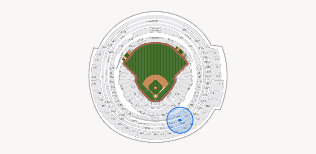 Rogers Centre Seating Chart