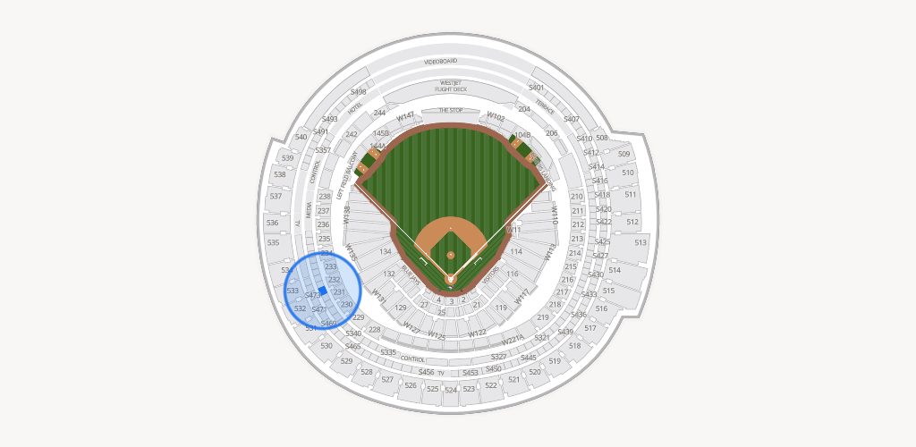 Rogers Centre Seating Chart