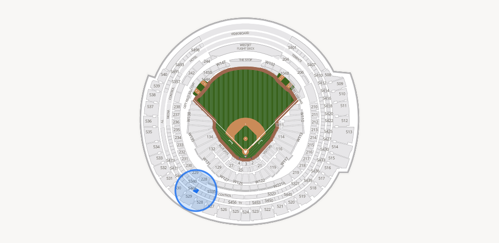 Rogers Centre Seating Chart