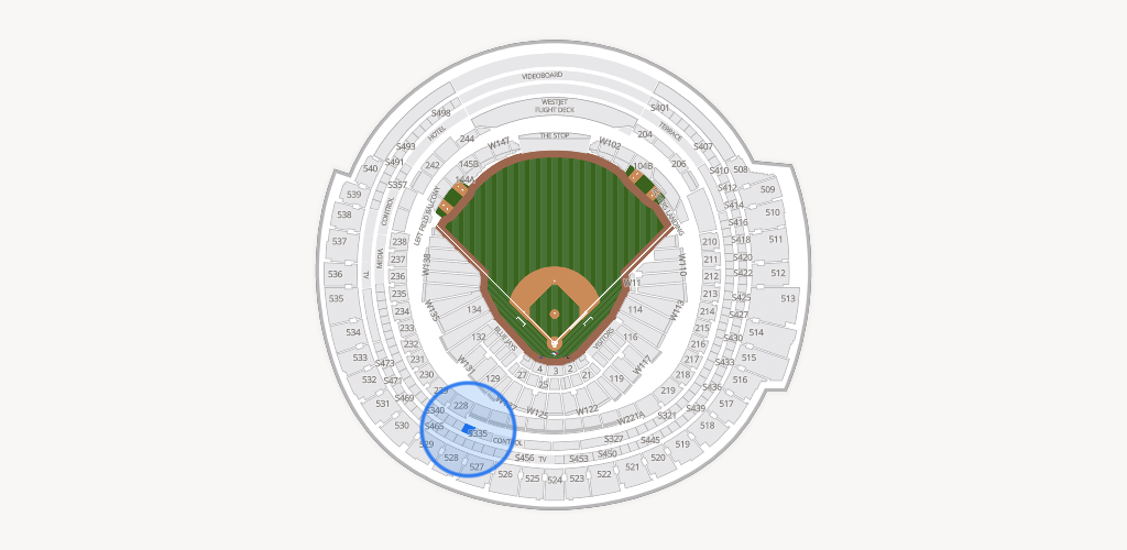 Rogers Centre Seating Chart