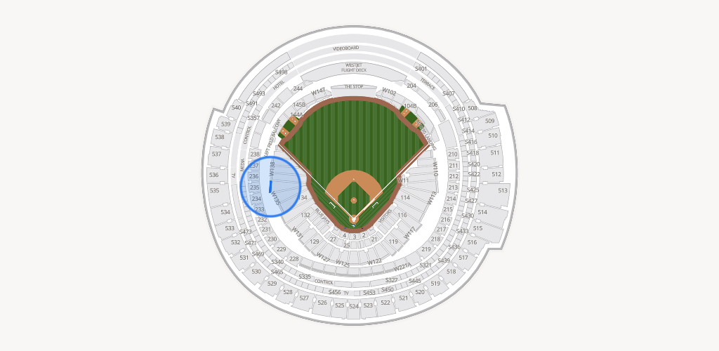 Rogers Centre Seating Chart
