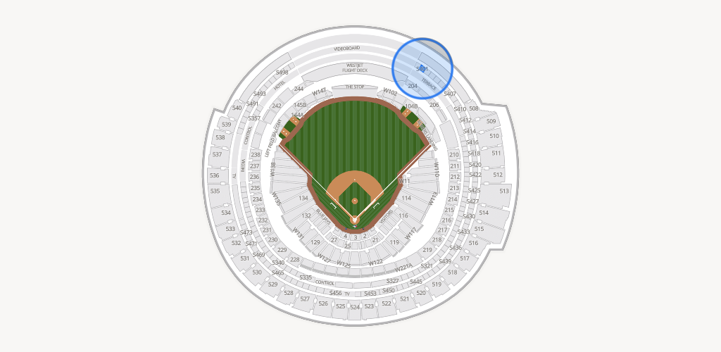 Rogers Centre Seating Chart