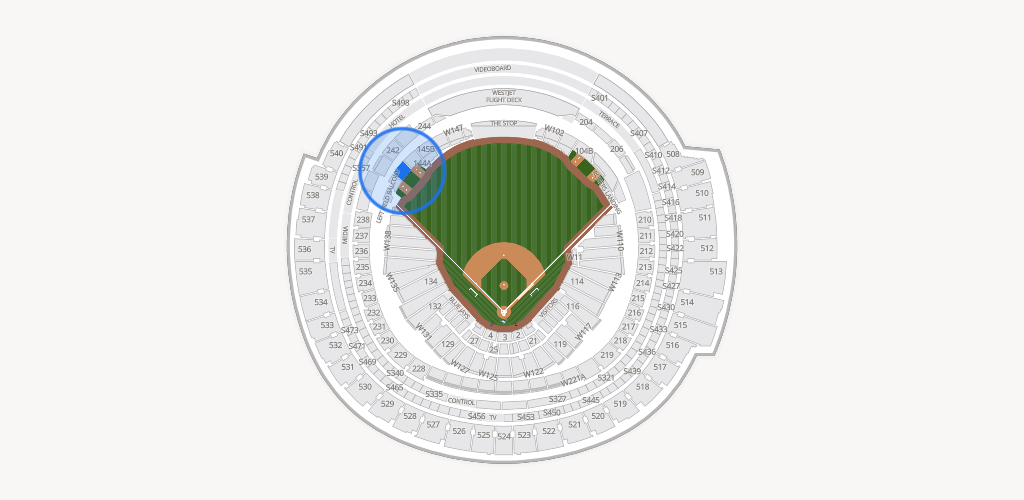 Rogers Centre Seating Chart