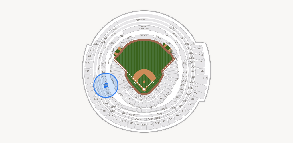 Rogers Centre Seating Chart