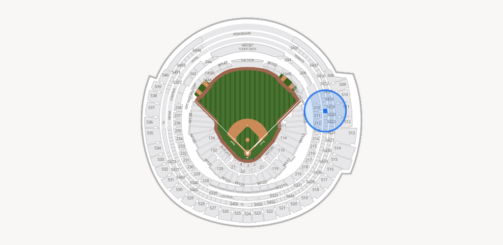 Rogers Centre Seating Chart
