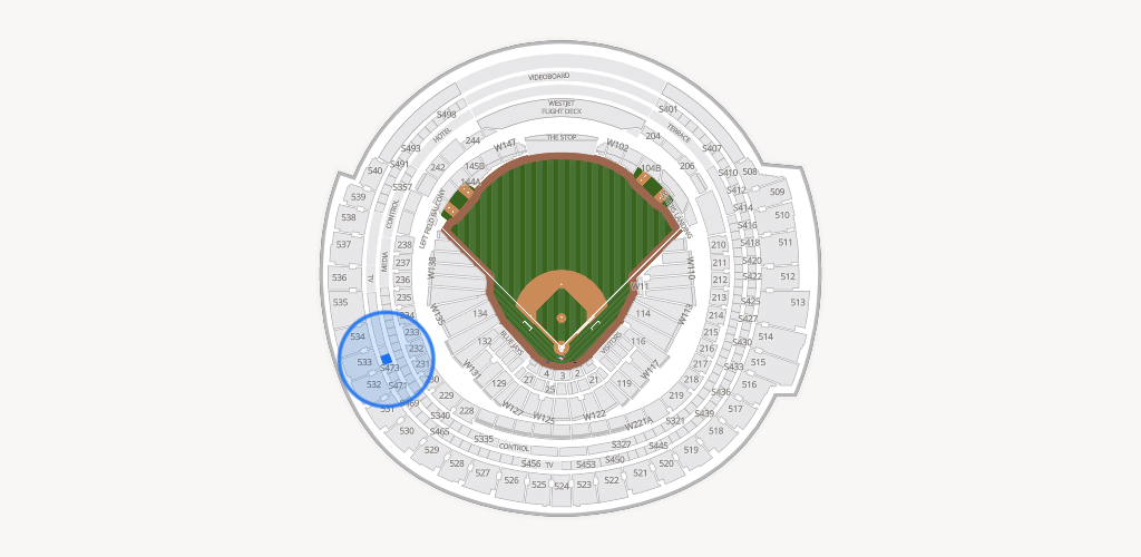 Rogers Centre Seating Chart
