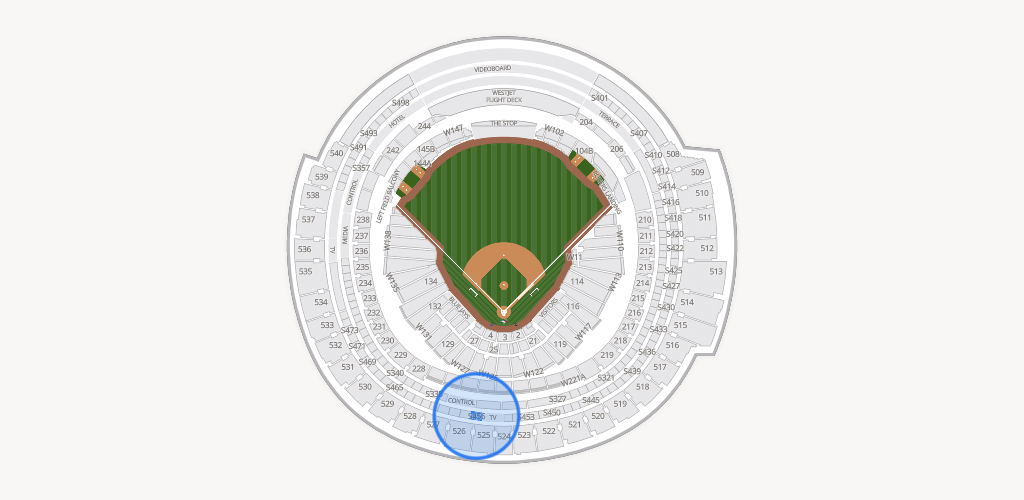 Rogers Centre Seating Chart