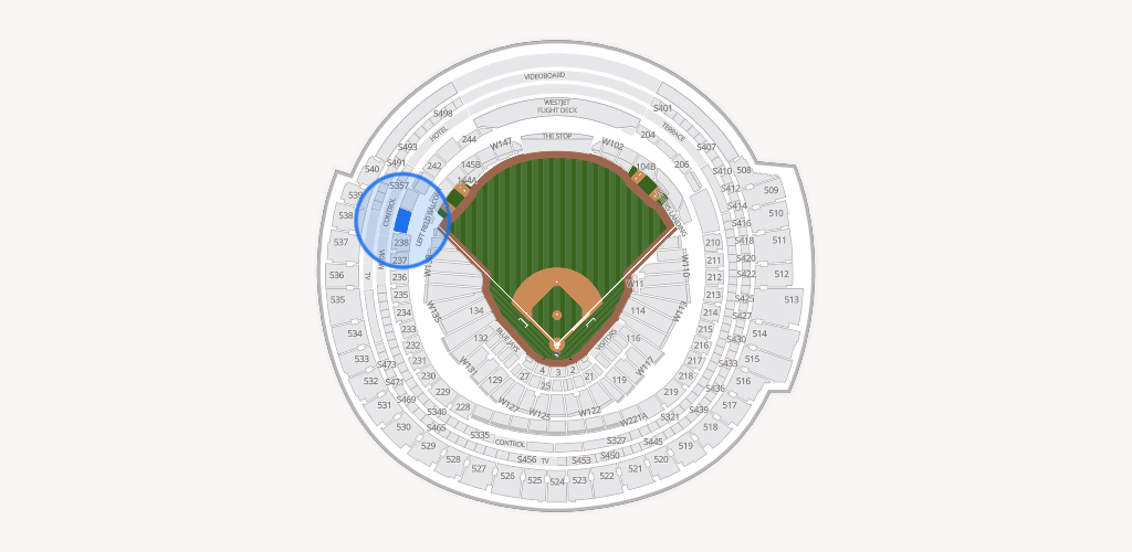Rogers Centre Seating Chart