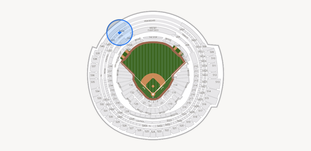 Rogers Centre Seating Chart