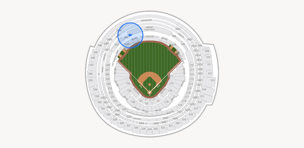 Rogers Centre Seating Chart