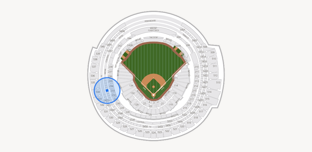 Rogers Centre Seating Chart