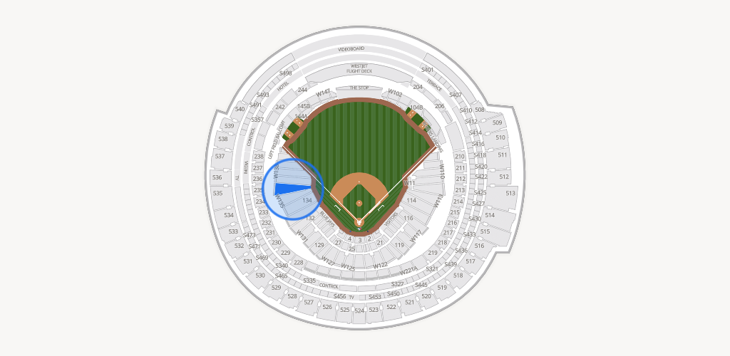 Rogers Centre Seating Chart