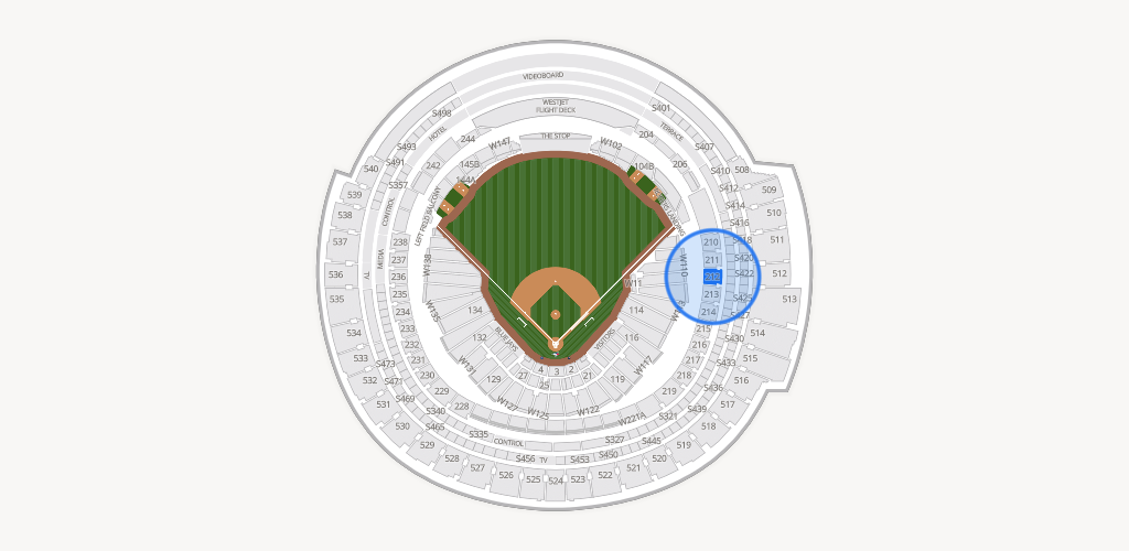 Rogers Centre Seating Chart