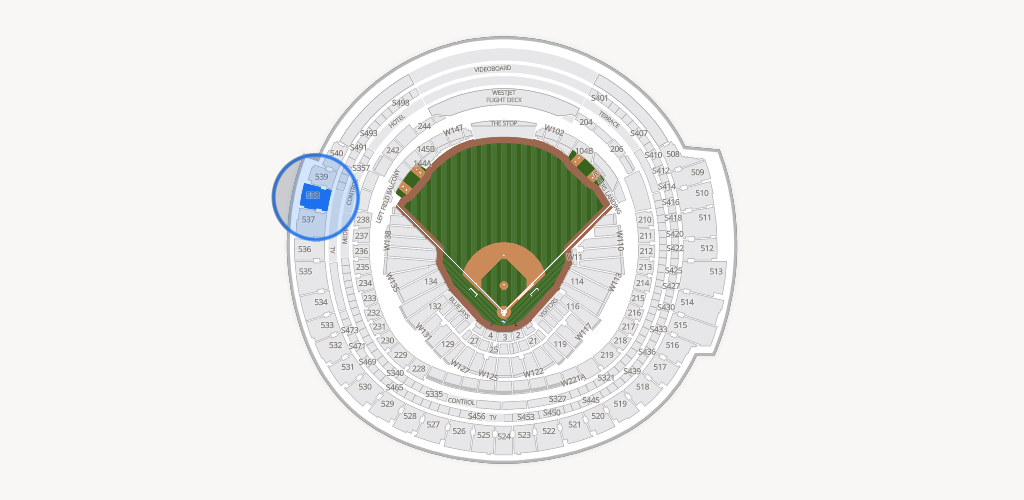 Rogers Centre Seating Chart
