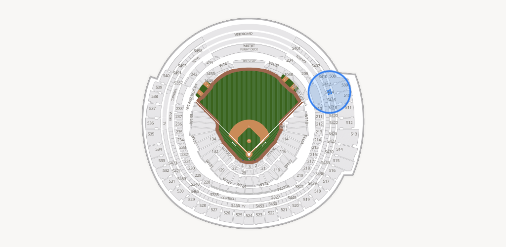 Rogers Centre Seating Chart