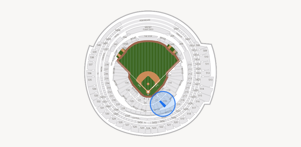 Rogers Centre Seating Chart