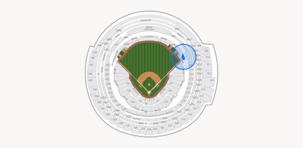Rogers Centre Seating Chart